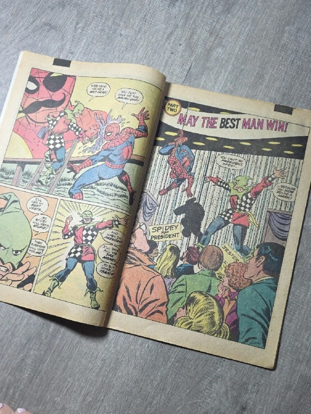 Marvel Spidey Super Stories Comic - Red & Blue